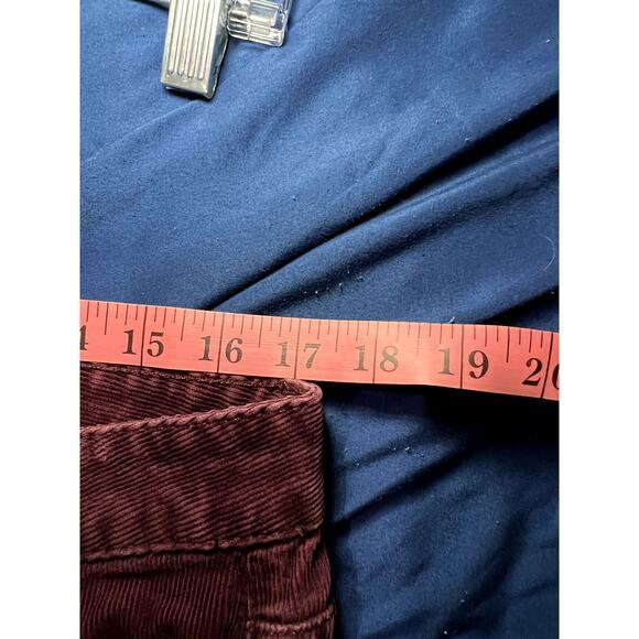 Talbots corduroy bootcut jeans womens 12 shabby chic bohemian boho fairycore - Picture 4 of 5